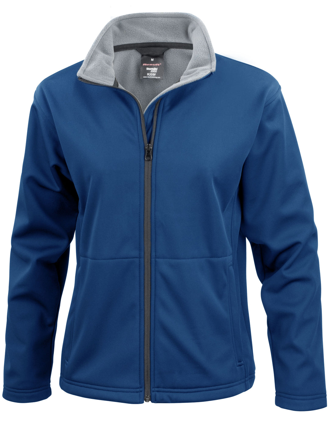 Result Core Ladies Soft Shell Jacket R209F - Navy - Customisable Jacket