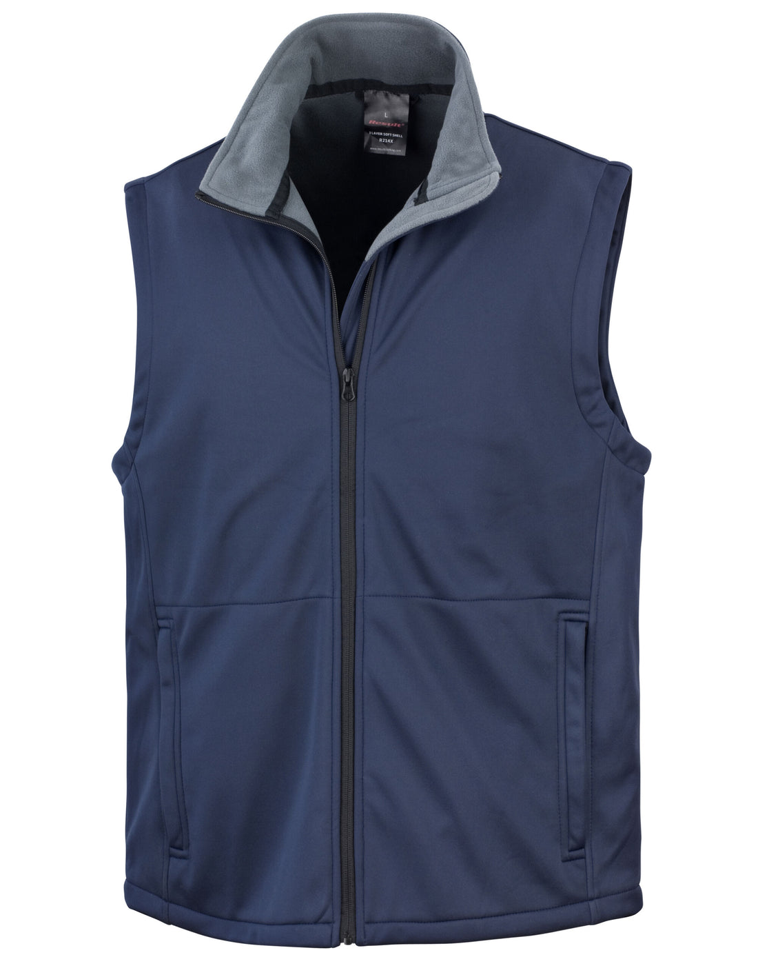 Result Core Soft Shell Bodywarmer R214X - Navy - Customisable Bodywarmers
