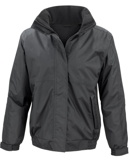 Result Core Ladies Channel Jacket R221F - Black - Customisable Jacket