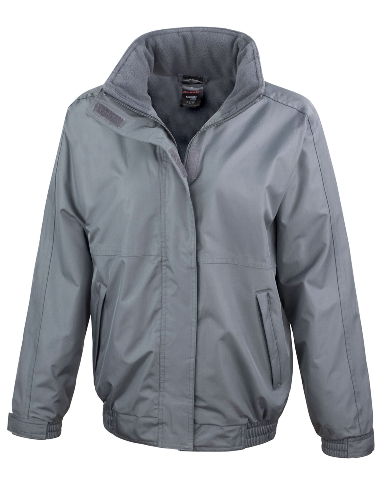 Core Ladies Channel Jacket R221F - Grey - Customisable Jacket