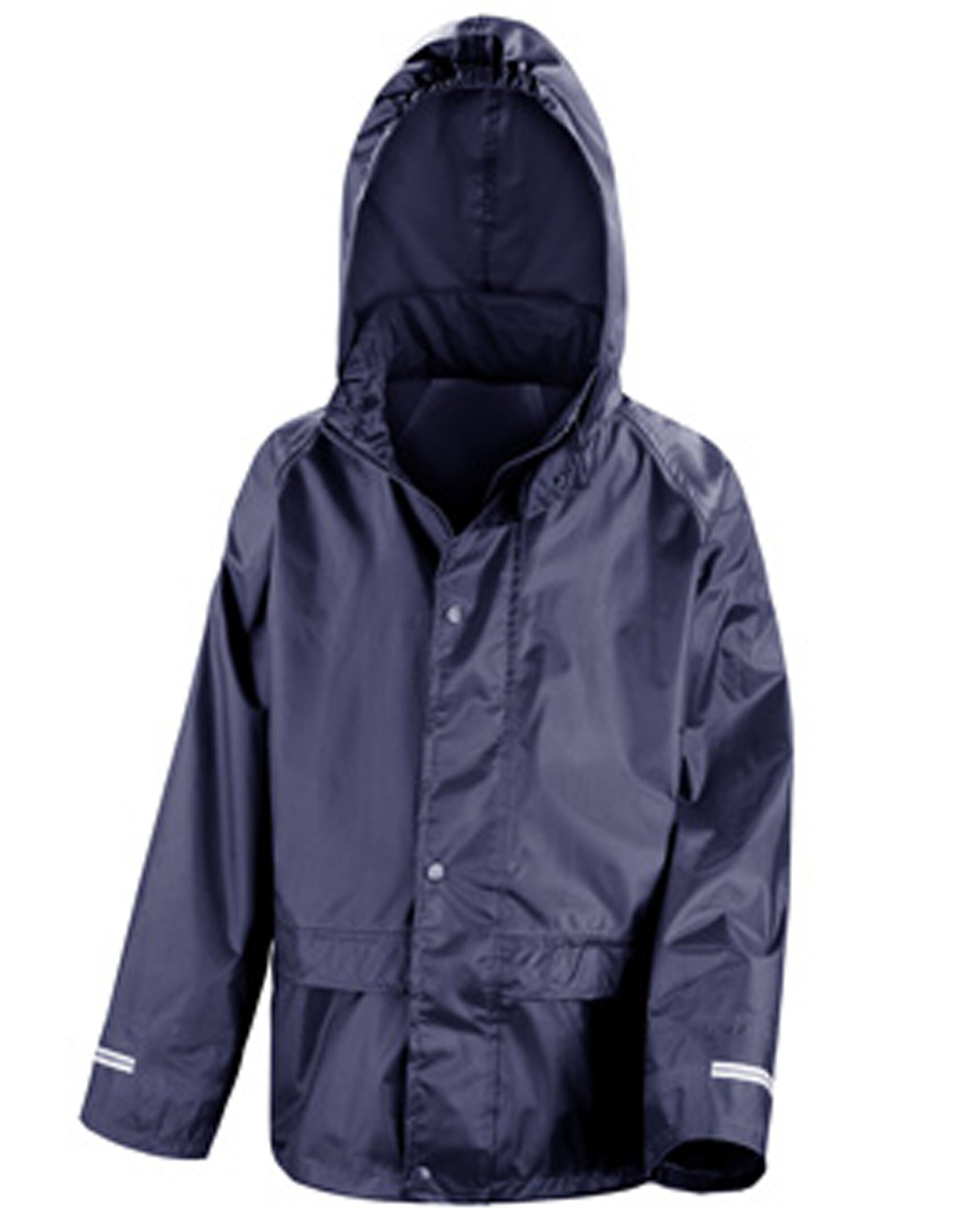 Result Core Junior Rain Jacket R227J - Navy - Customisable Jacket