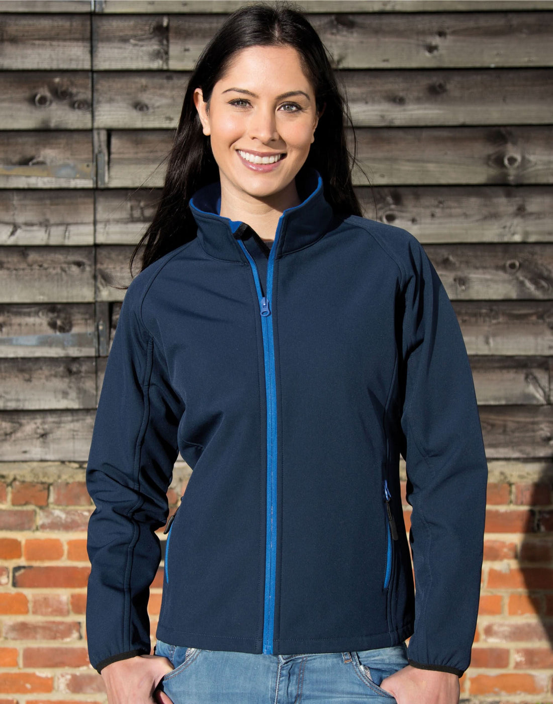 Core Ladies Printable Softshell - R231F - Navy Navy - Customisable Outerwear