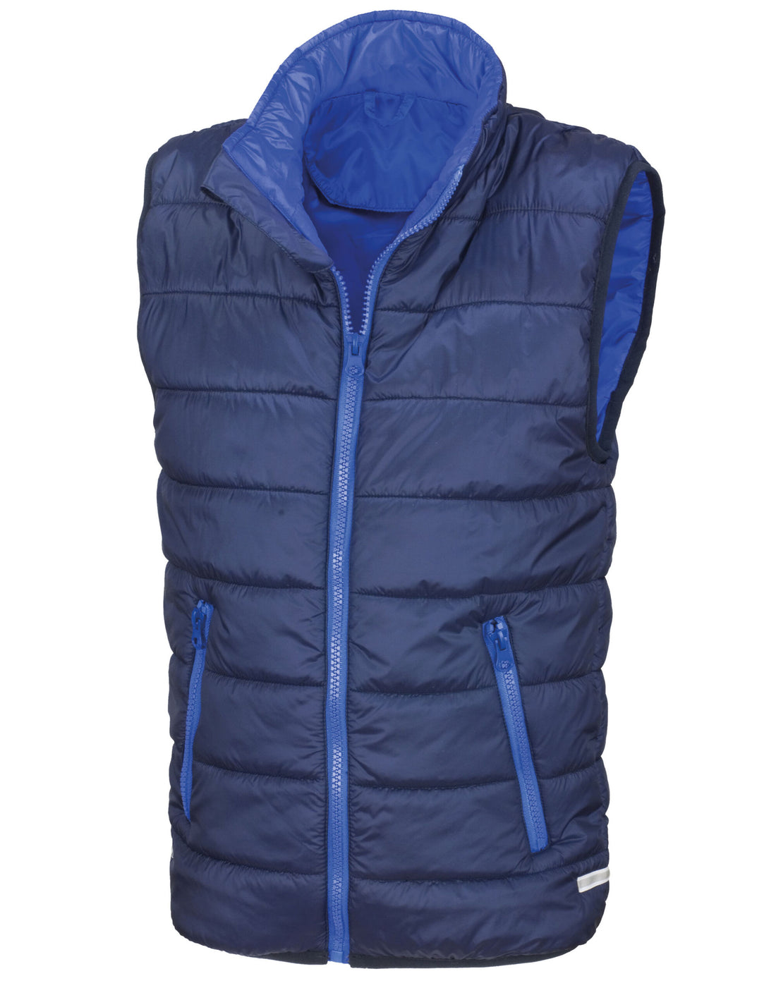 Result Core Junior Padded Bodywarmer R234JY - Navy Royal - Customisable Bodywarmers