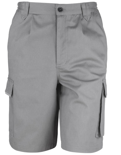 Result Workguard Action Shorts R309X - Grey - Customisable Shorts