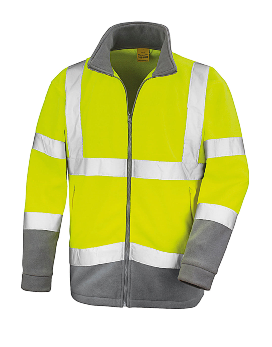 Result Safeguard Safety Microfleece R329X - Fluro Yellow - Customisable Safetywear