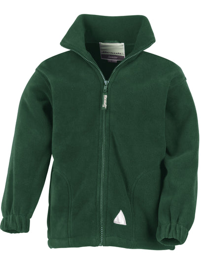 Result Junior Polartherm Jacket R36JY - Forest Green - Customisable Jacket