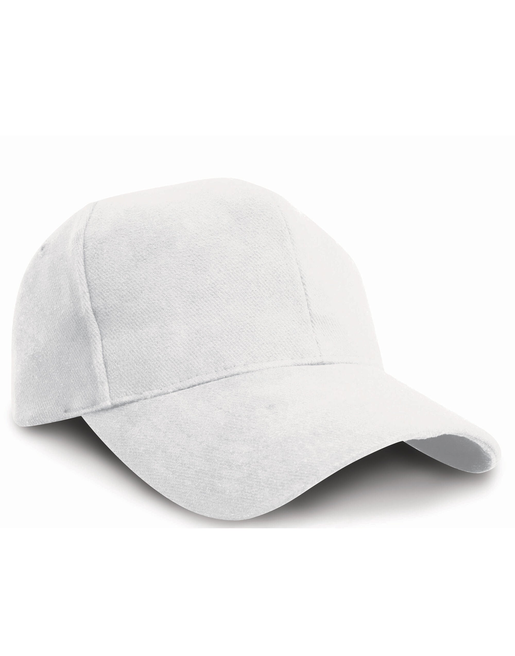 Result Headwear Result ProStyle Heavy Brushed Cotton Cap RC25 - White O S - Customisable Caps