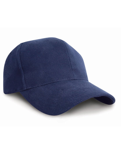 Result Headwear Result ProStyle Heavy Brushed Cotton Cap RC25 - Navy O S - Customisable Caps