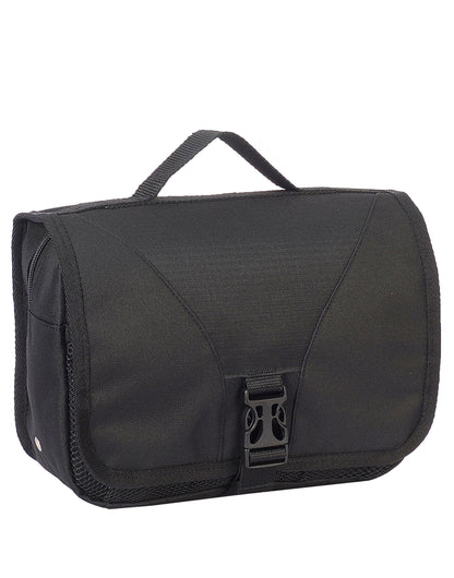 Shugon Bristol Folding Toiletry Bag sh4476 - Black O S - Customisable Bags