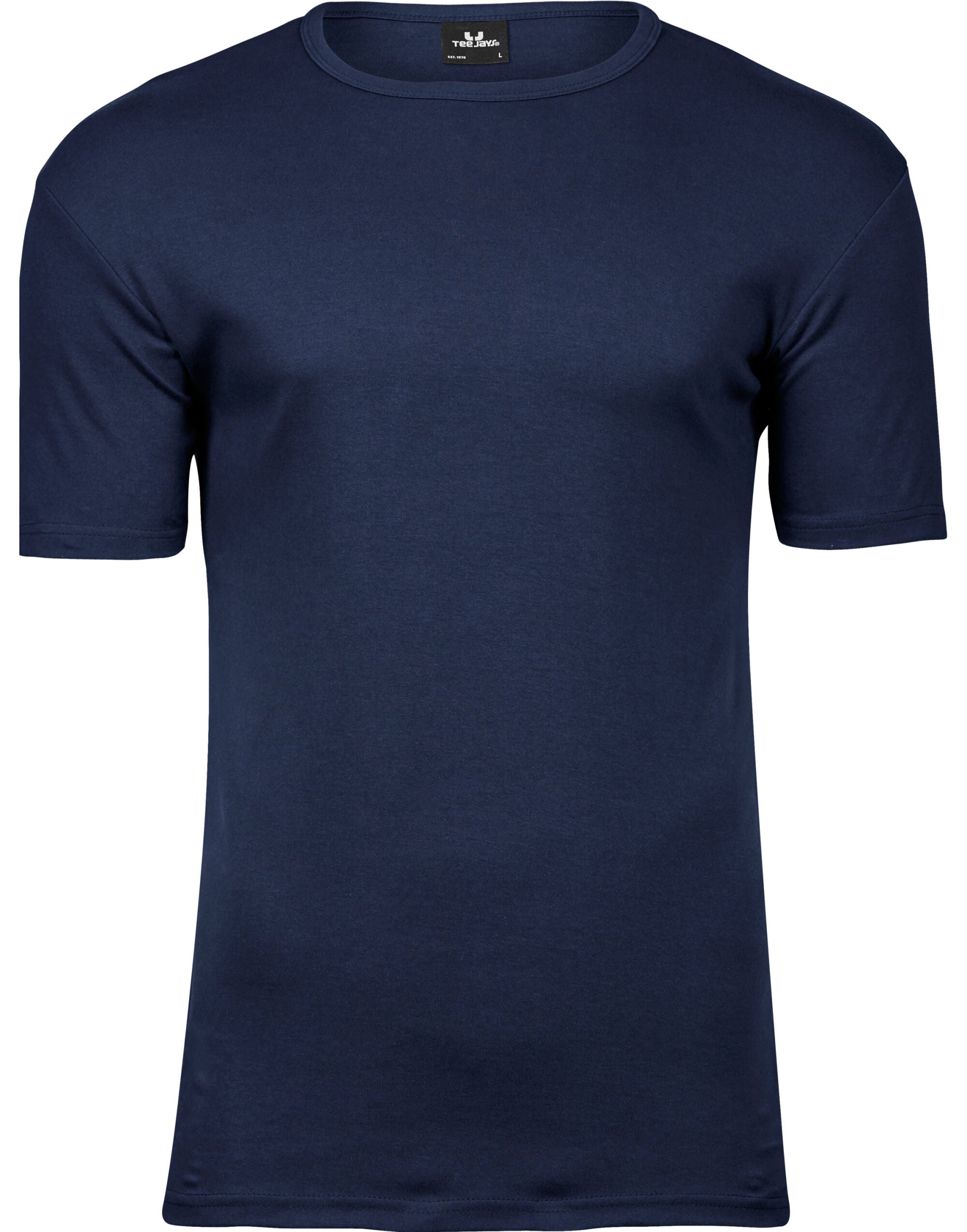Tee Jays Mens Interlock Tee TJ520 - Navy - Customisable T-Shirt