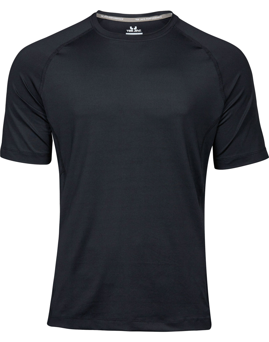Tee Jays Mens CoolDry Tee TJ7020 - Black - Customisable T-Shirt