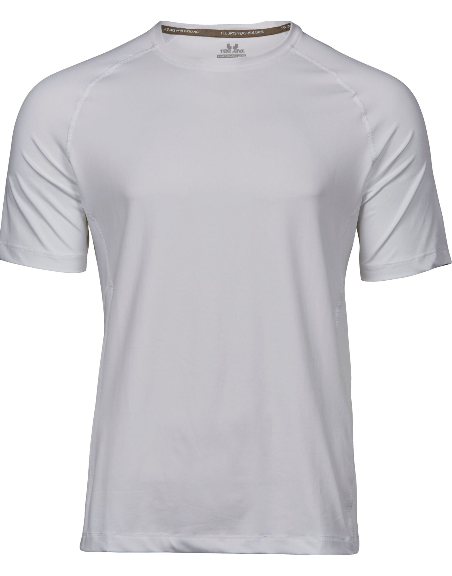 Tee Jays Mens CoolDry Tee TJ7020 - White - Customisable T-Shirt
