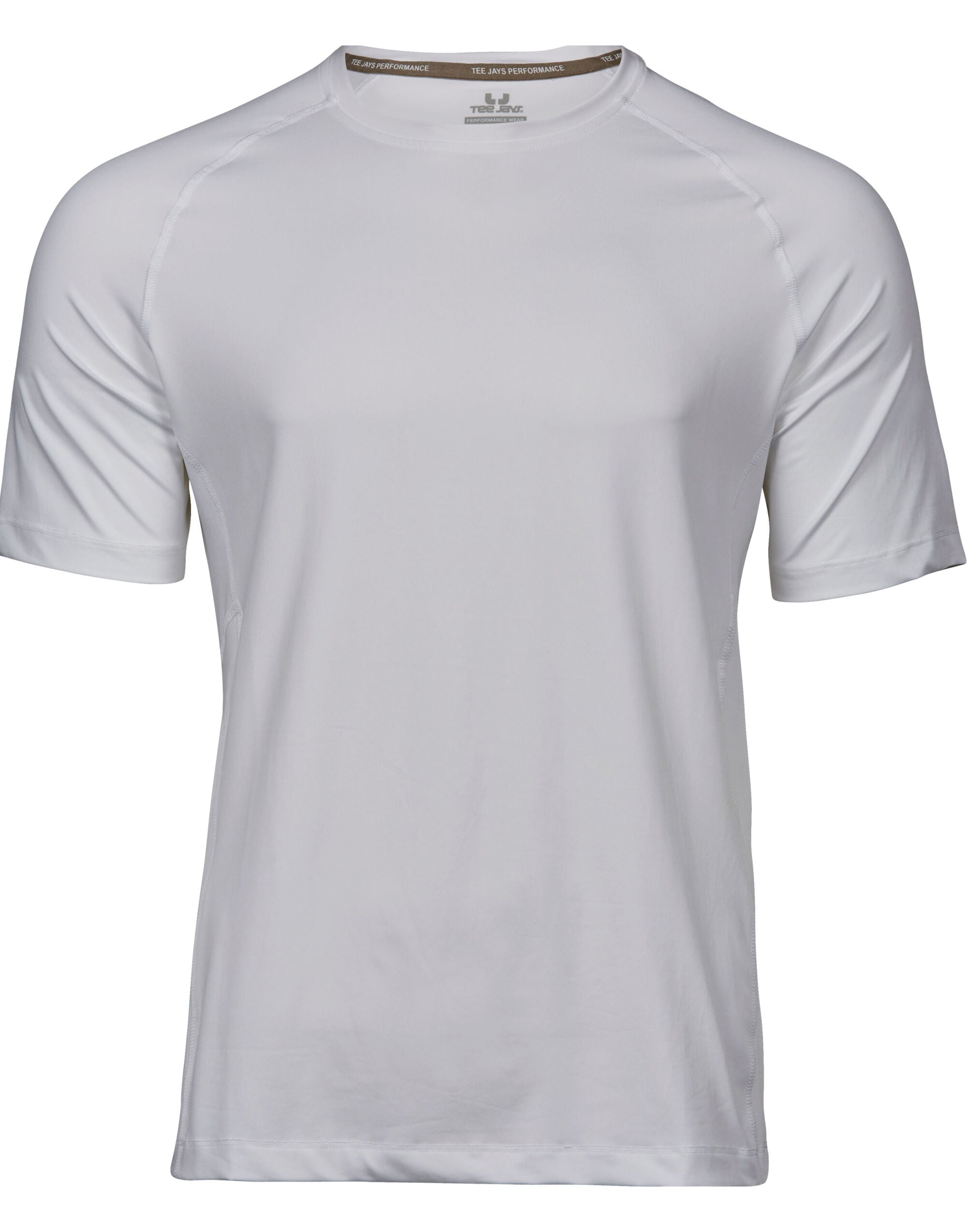Tee Jays Mens CoolDry Tee TJ7020 - White - Customisable T-Shirt