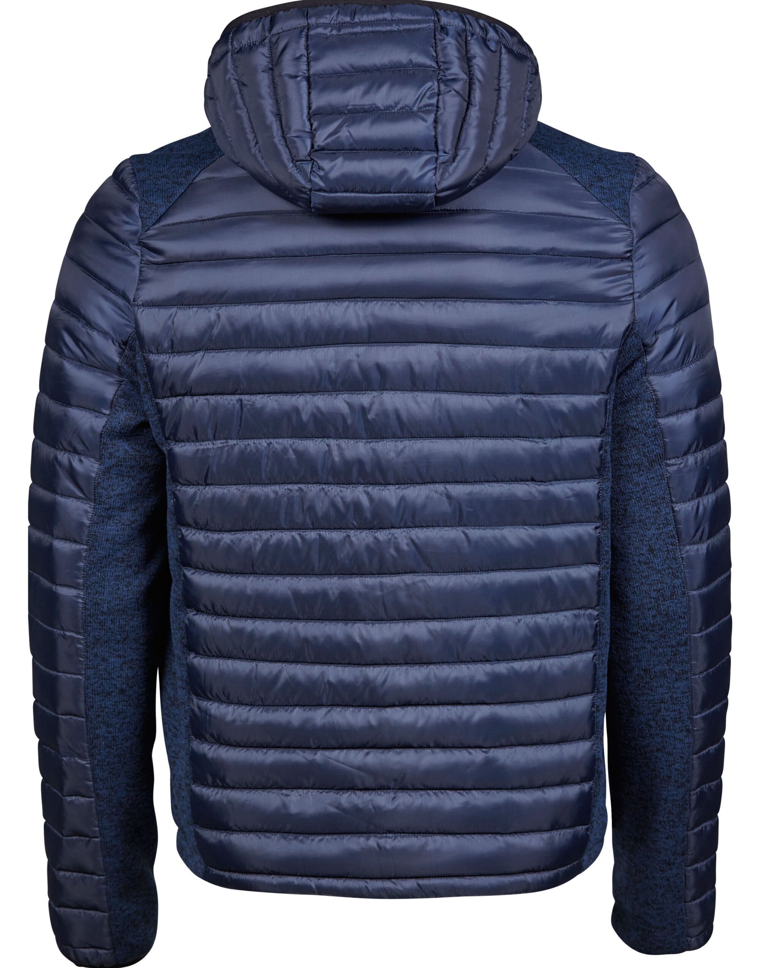 Tee Jays Mens Hooded Outdoor Crossover TJ9610 - Navy Navy Melange - Customisable Jacket