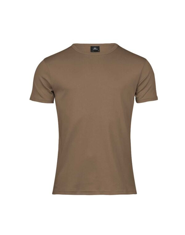 Tee Jays Mens Interlock Tee TJ520 - Wood - Customisable T-Shirt