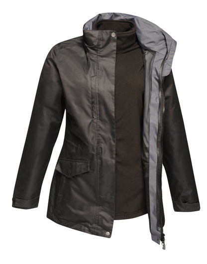 Regatta Professional Regatta Womens Benson III 3 In 1 Jacket TRA148 - Black - Customisable Jacket