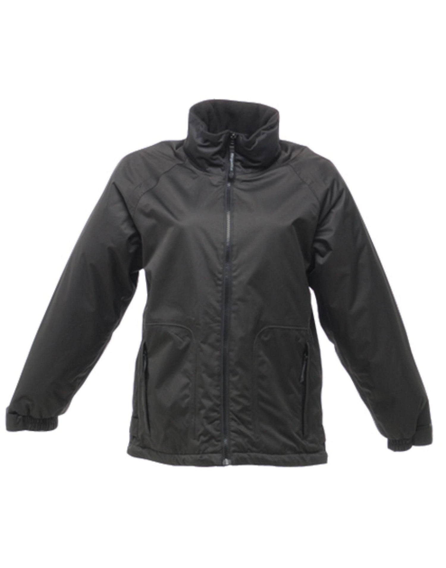 Regatta Ladies Hudson FleeceLined Jacket TRA306 - Black - Customisable Fleece Jacket