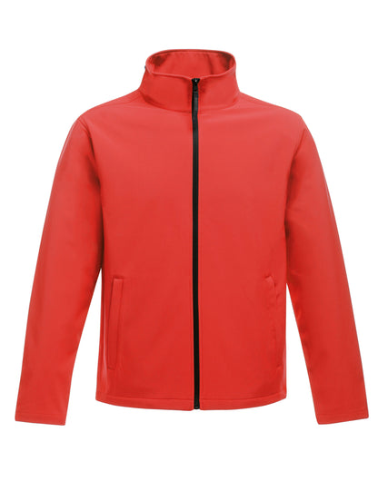 12 x Regatta Ablaze Softshell Jackets + Free Logo - TRA628 - Classic Red Black - Customisable Bundle