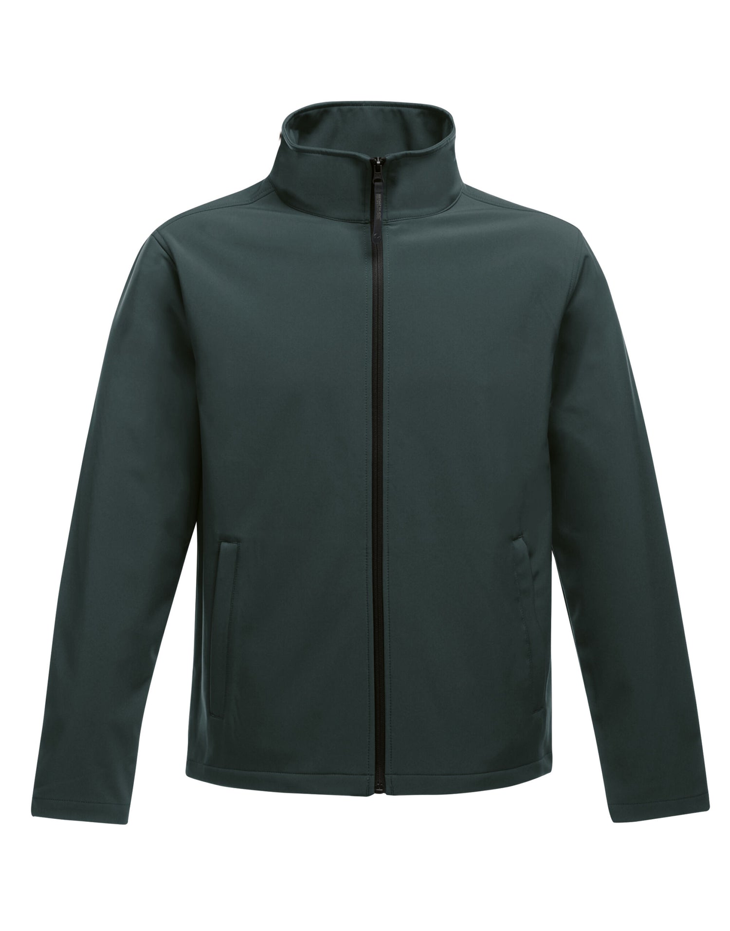 12 x Regatta Ablaze Softshell Jackets + Free Logo - TRA628 - Dark Spruce Black - Customisable Bundle