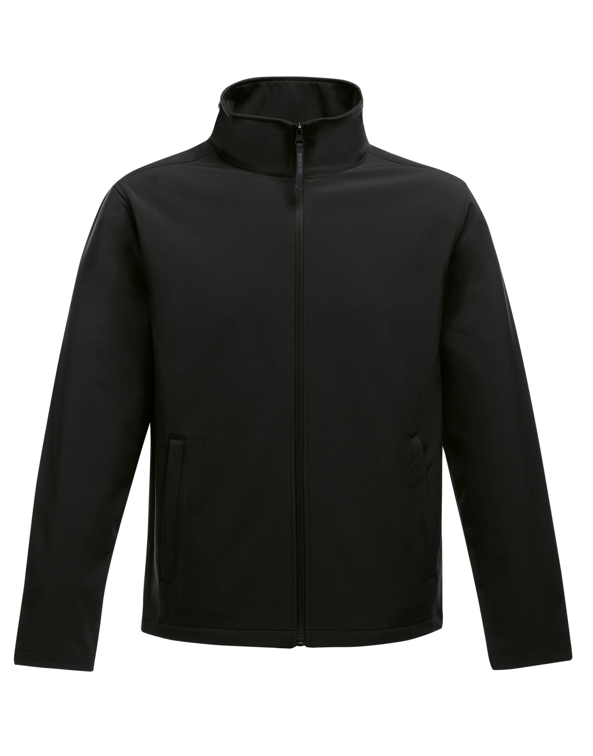12 x Regatta Ablaze Softshell Jackets + Free Logo - TRA628 - Black Black - Customisable Bundle