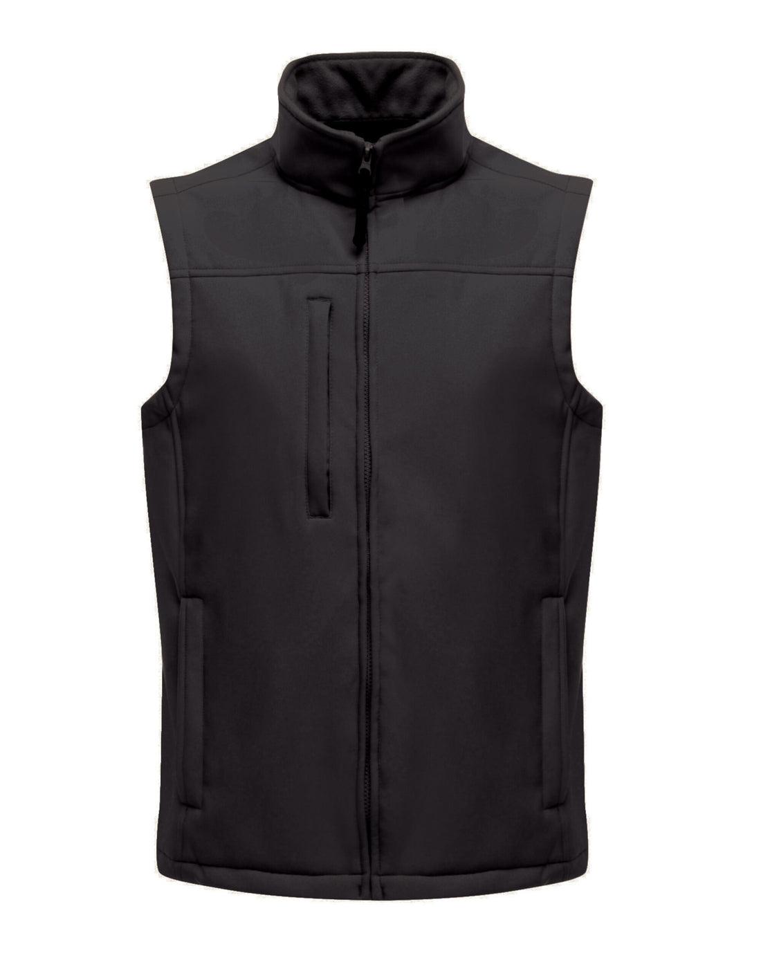 Regatta Professional Regatta Mens Flux Softshell Bodywarmer TRA788 - Black Black - Customisable Bodywarmers