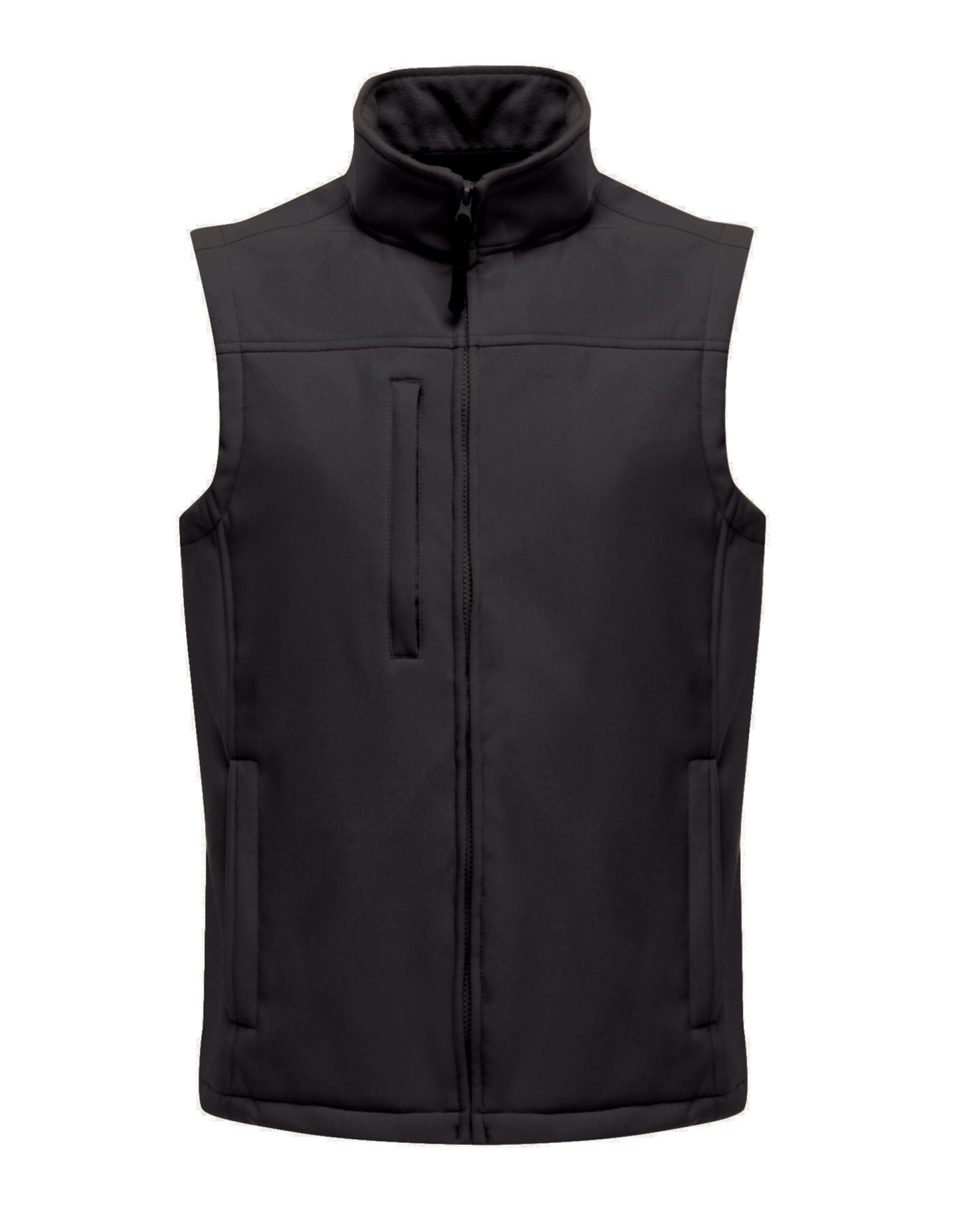 Regatta Professional Regatta Mens Flux Softshell Bodywarmer TRA788 - Black Black - Customisable Bodywarmers