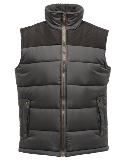 Regatta Professional Regatta Altoona Insulated Bodywarmer TRA806 - Seal Grey Black - Customisable Bodywarmers