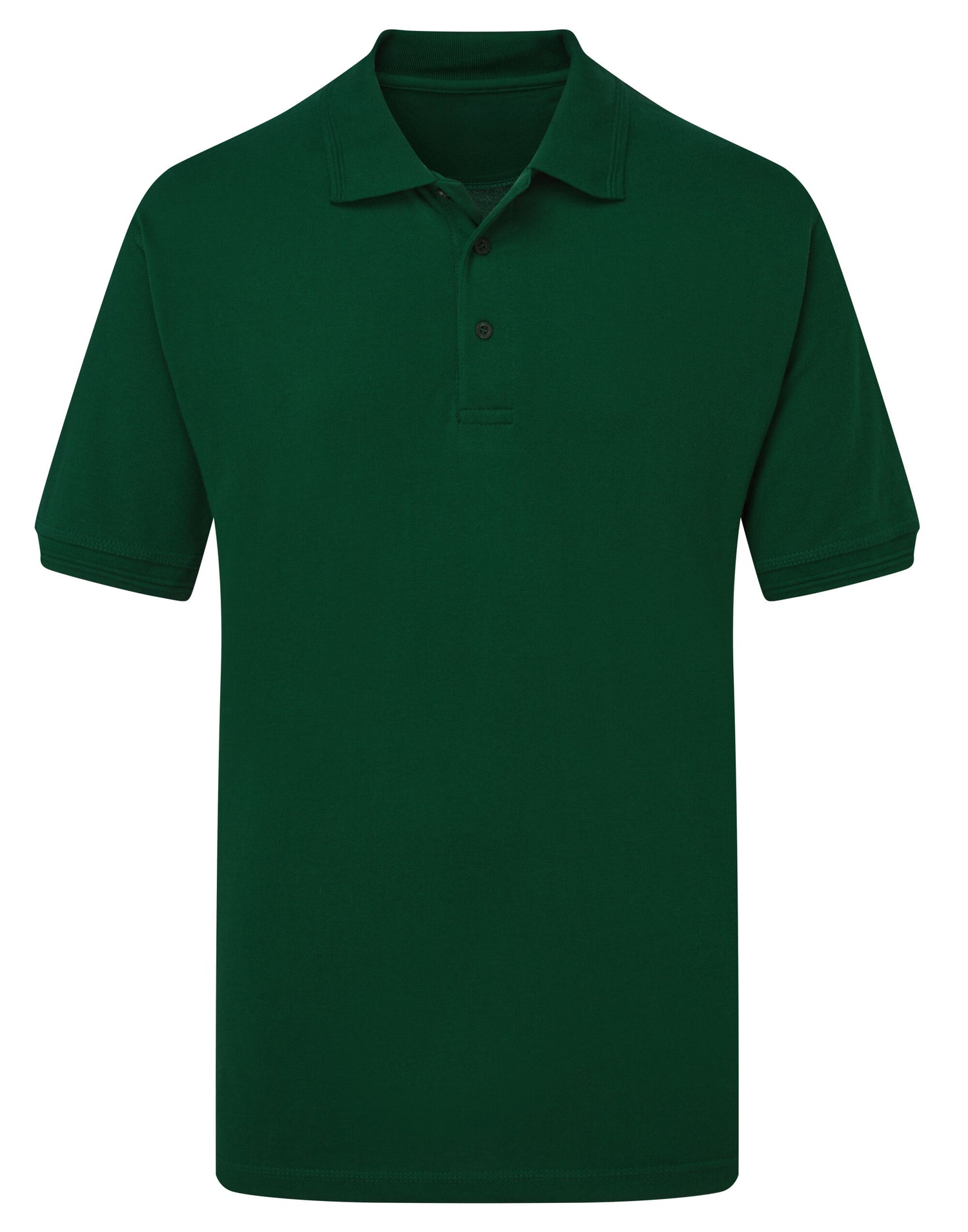 UCC Heavyweight Polo 004 UCC004 - Bottle Green - Customisable Polos