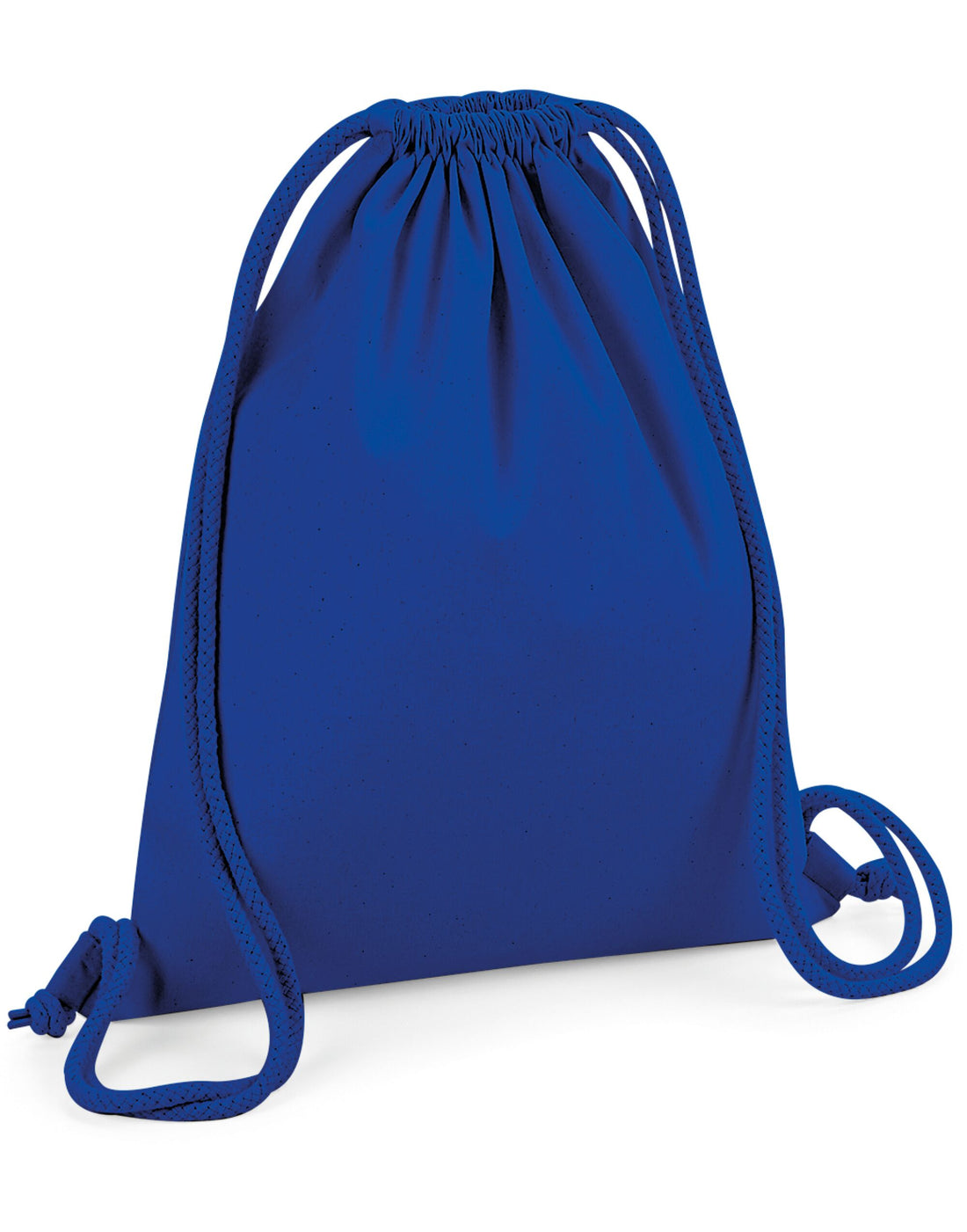 Westford Mill Organic Premium Cotton Gym w260 - Bright Royal O S - Customisable Bags