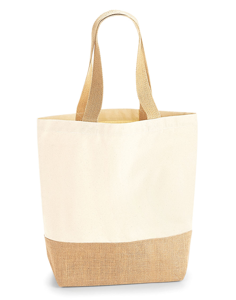 Jute Base Canvas Shopper - W450