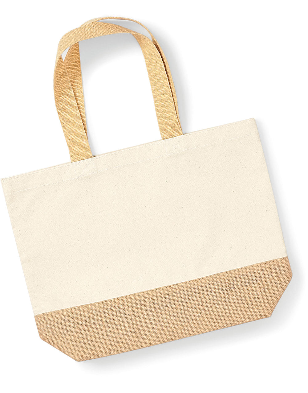 Jute Base Canvas Tote - W451