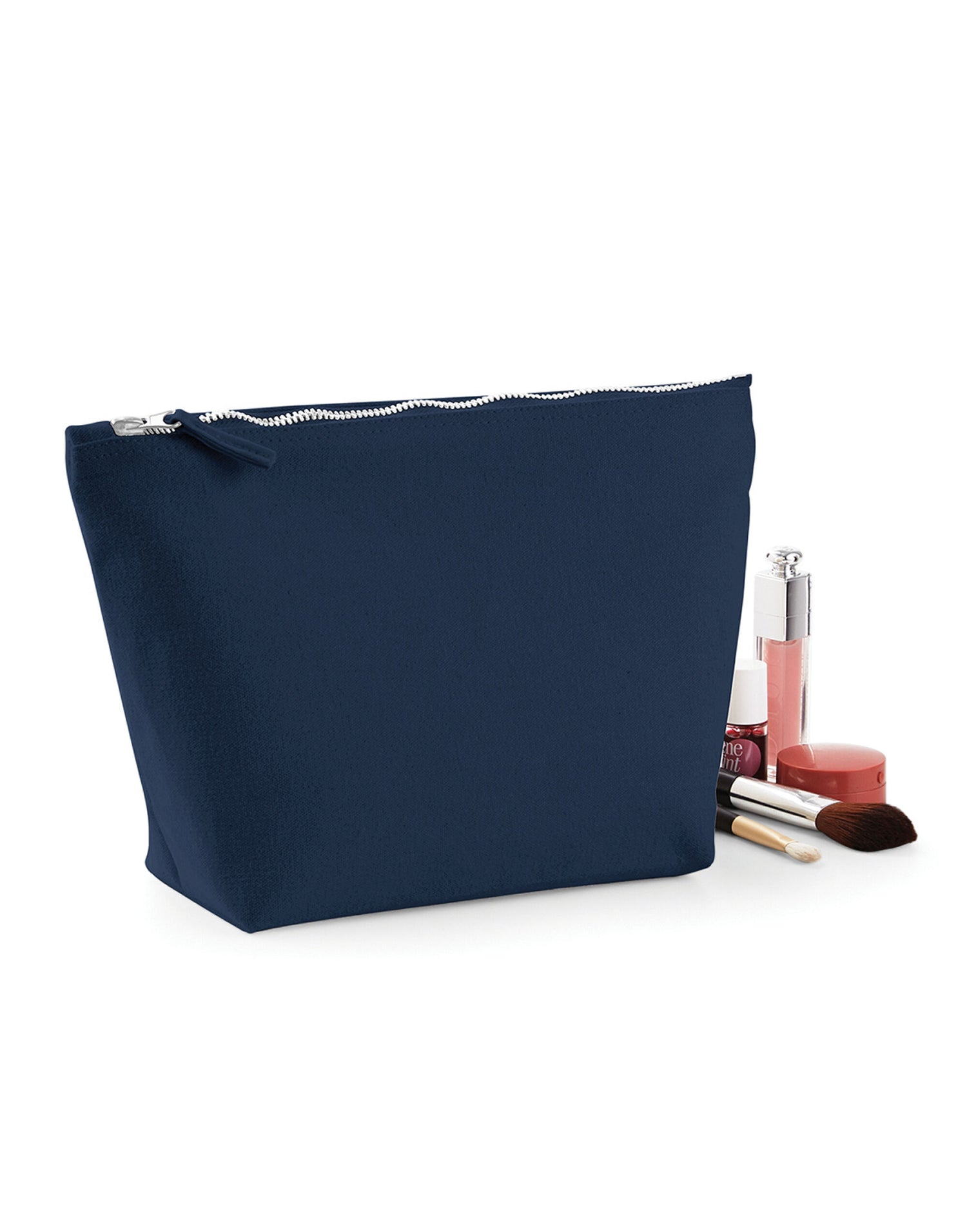 Westford Mill Canvas Accessory Bag w540 - Navy - Customisable Bags