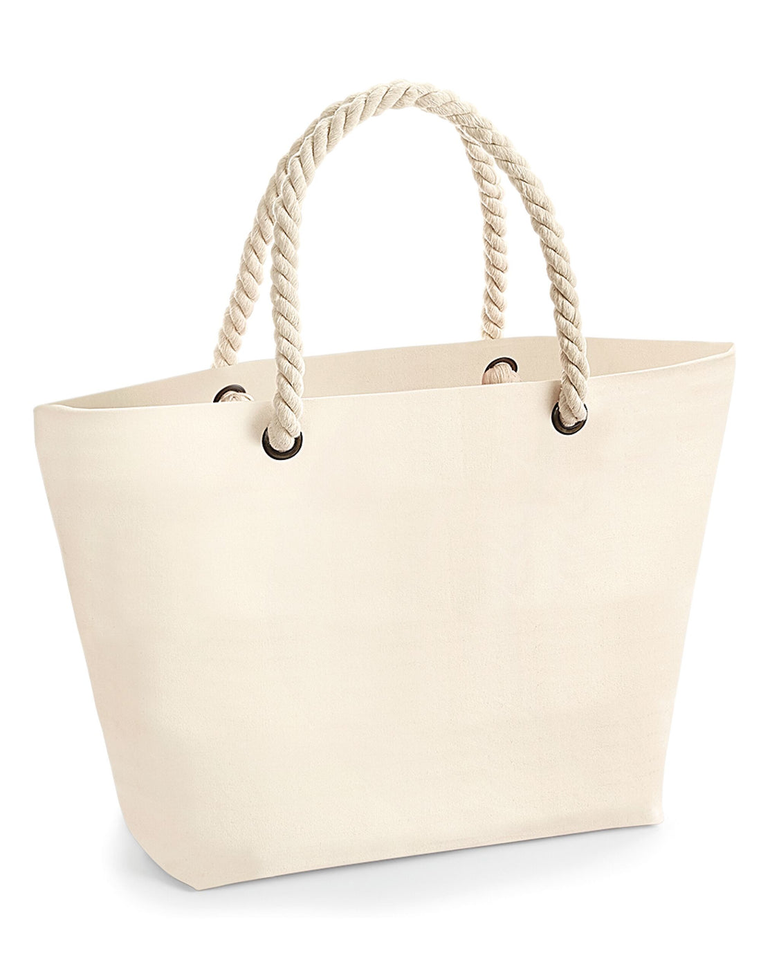 Westford Mill Nautical Beach Bag w680 - Natural O S - Customisable Bags