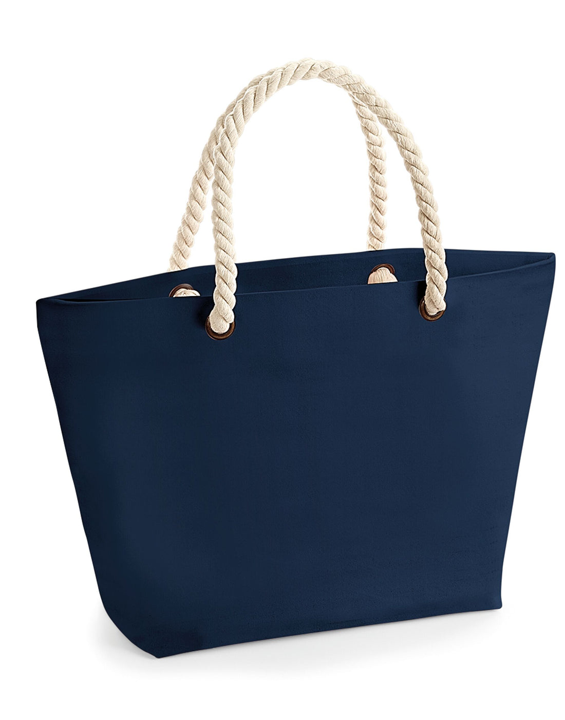 Westford Mill Nautical Beach Bag w680 - French Navy O S - Customisable Bags