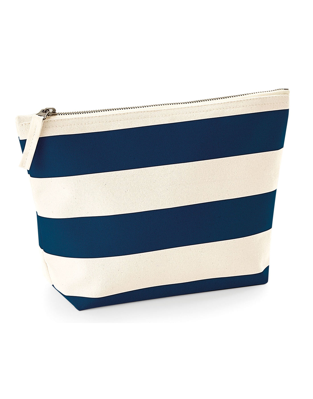 Westford Mill Nautical Accessory Bag w684 - Natural Navy O S - Customisable Bags
