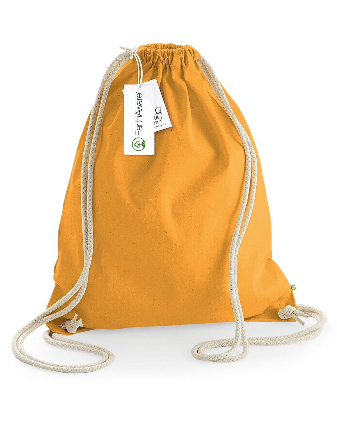 Westford Mill EarthAware Organic Gymsac w810 - - Customisable Bags