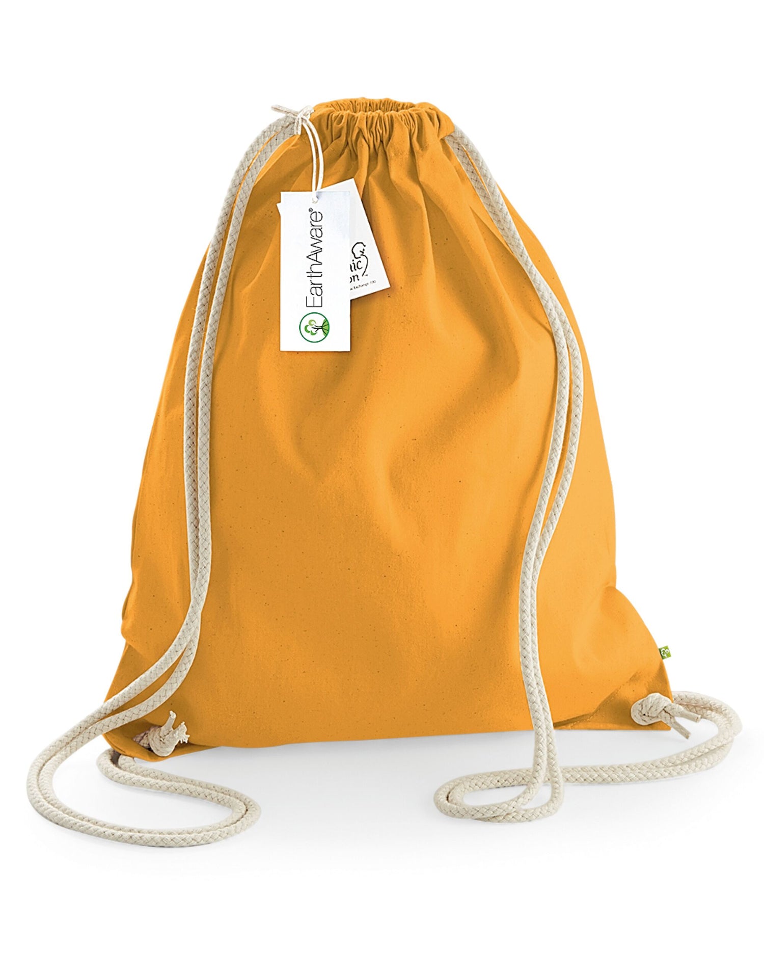 Westford Mill EarthAware Organic Gymsac w810 - - Customisable Bags