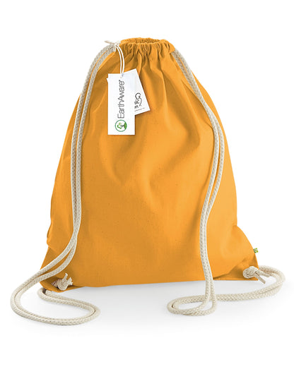 Westford Mill EarthAware Organic Gymsac w810 - - Customisable Bags