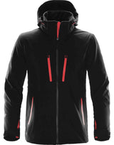 Black/Bright Red