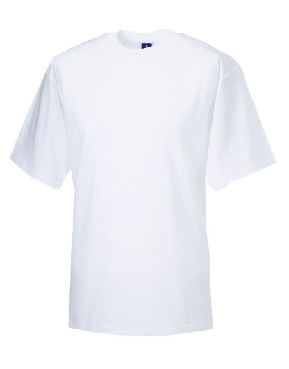 Russell Classic T - White - ZT180M - White - Customisable T-Shirt