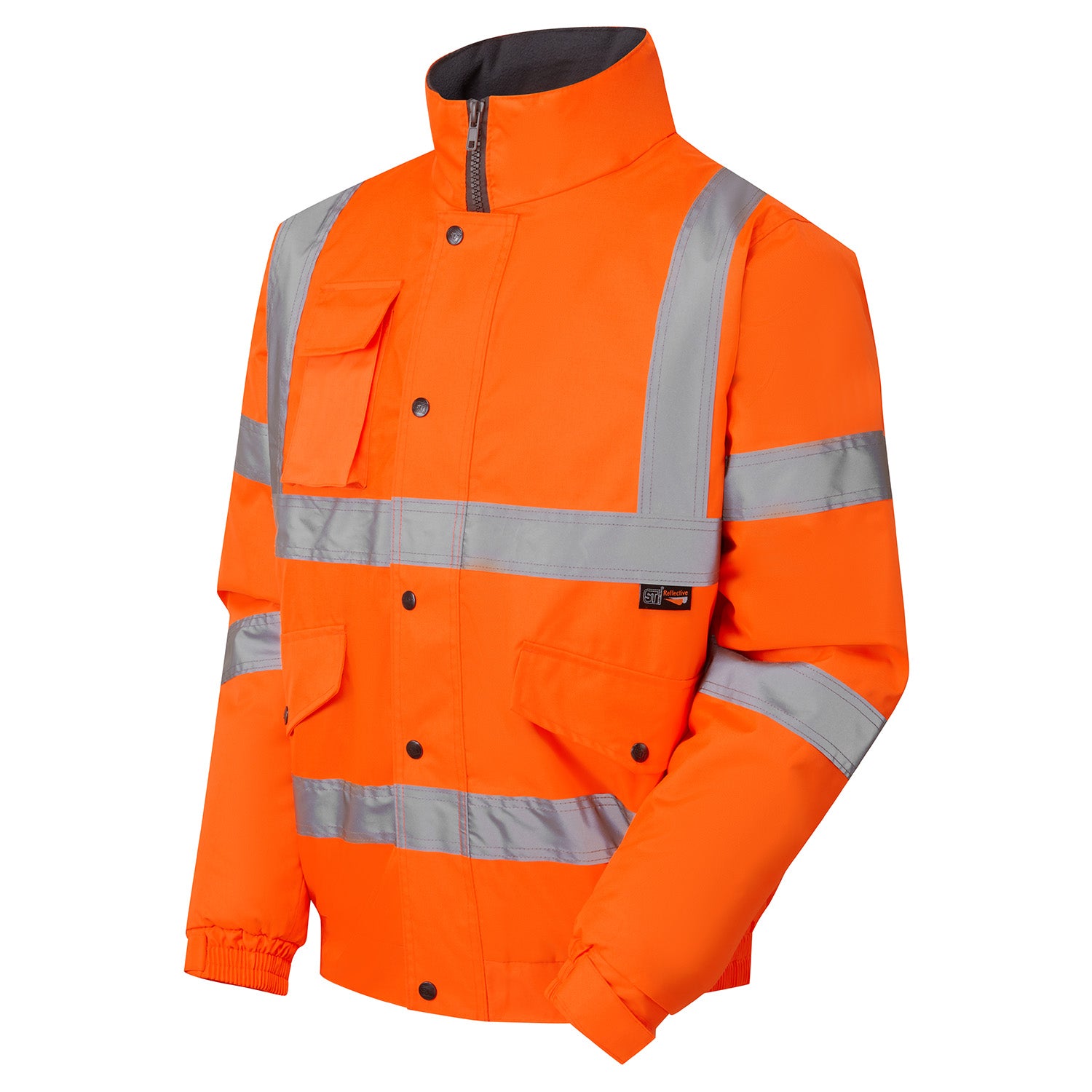 Fleece Lined Bomber Jacket - H548 - - Customisable Jacket