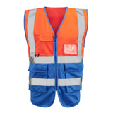 Orange/Royal Blue