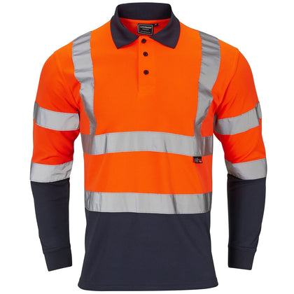 Orange/Navy