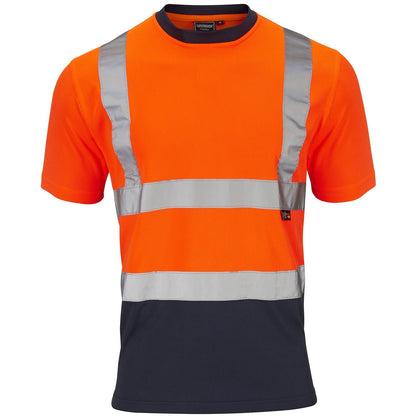 Orange/Navy