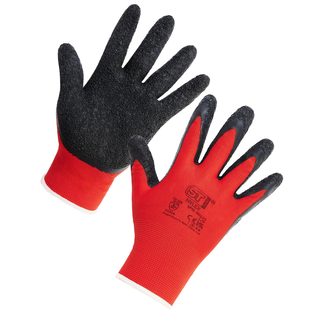 Supertouch Nylex Gloves - G109 - Red - Customisable General Handling