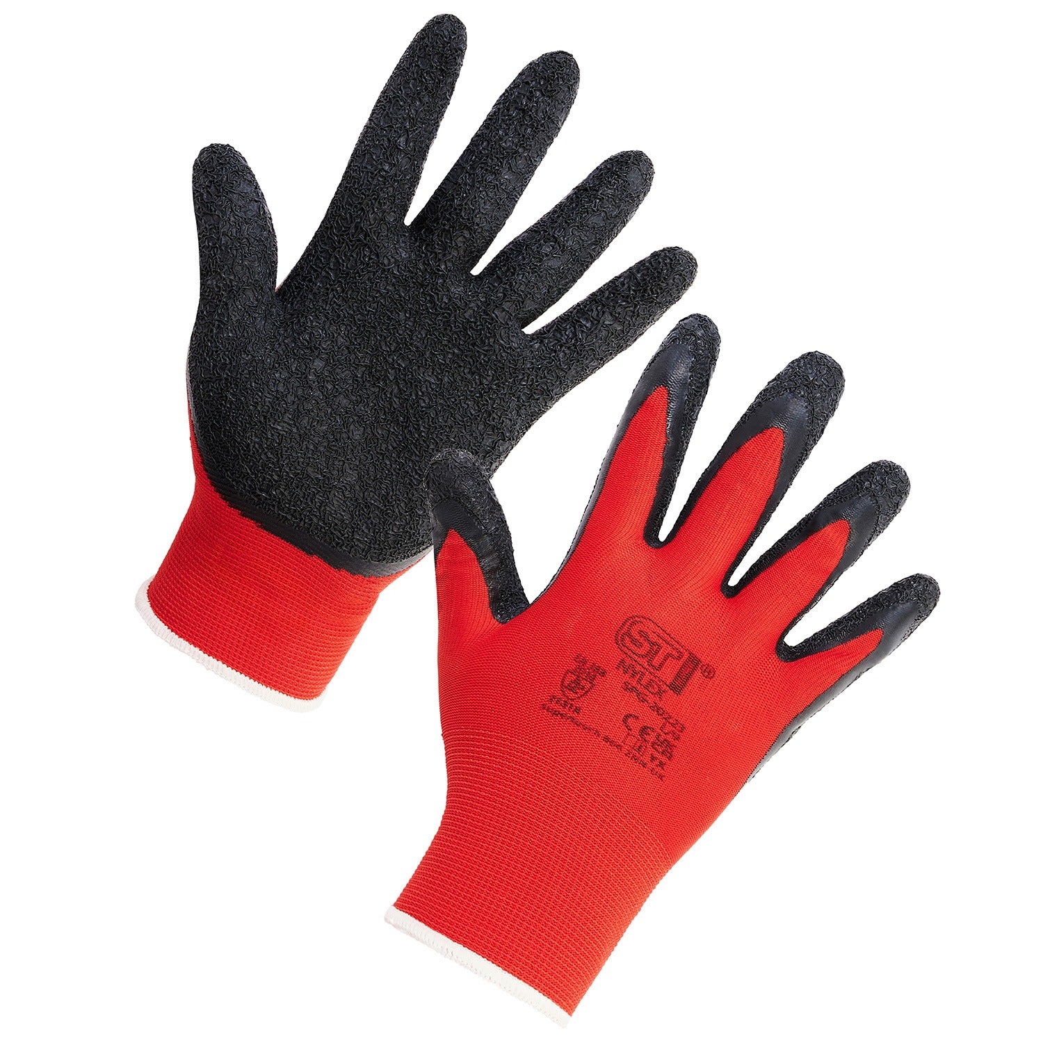 Supertouch Nylex Gloves - G109 - Red - Customisable General Handling