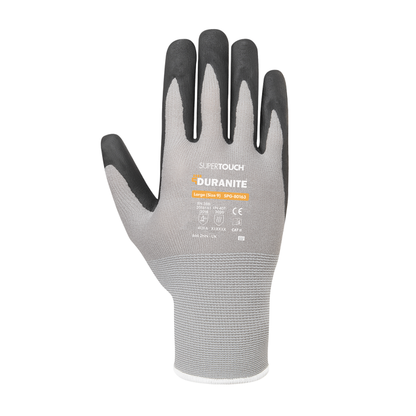 Duranite 15G Nitrile Micro Foam Grey - DN80 - - Customisable General Handling
