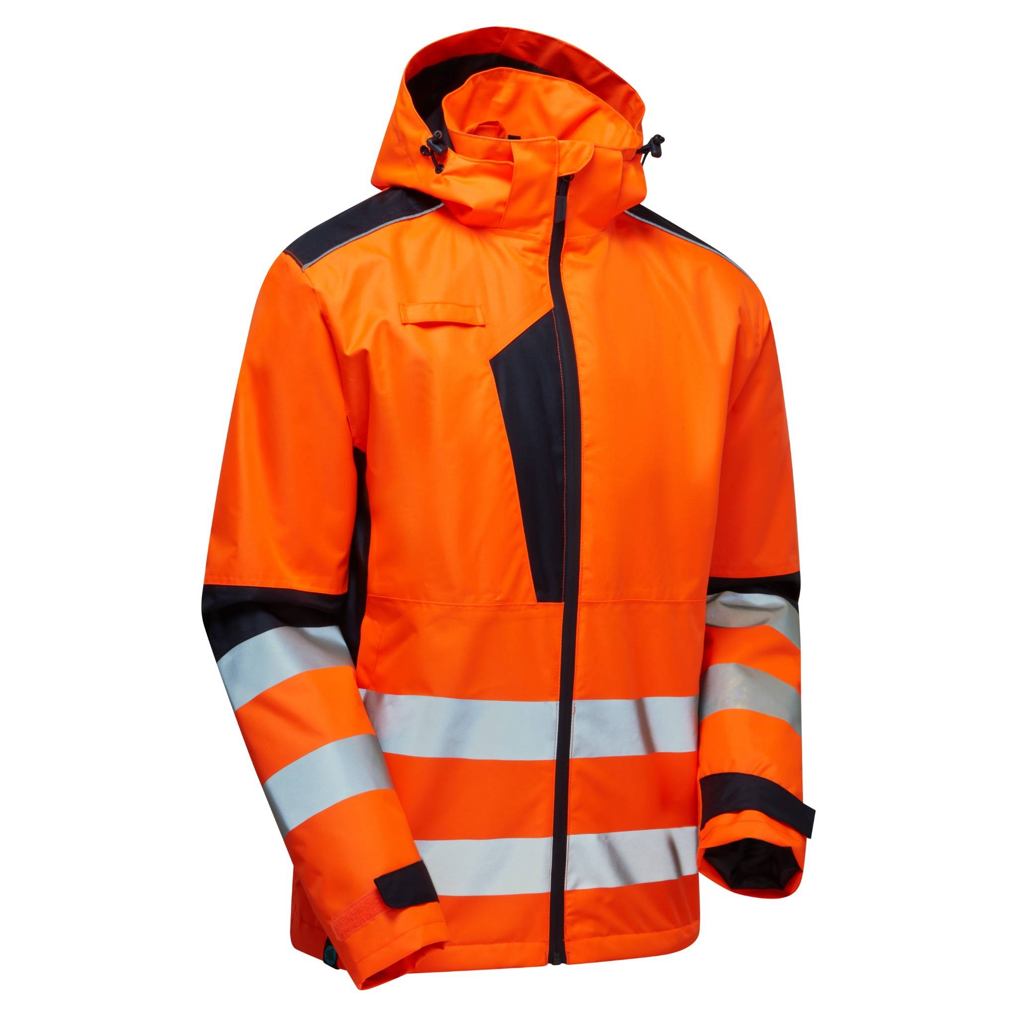 HV System Eco Insulated Orange Jacket - SYS02 - Orange Navy - Customisable Jacket