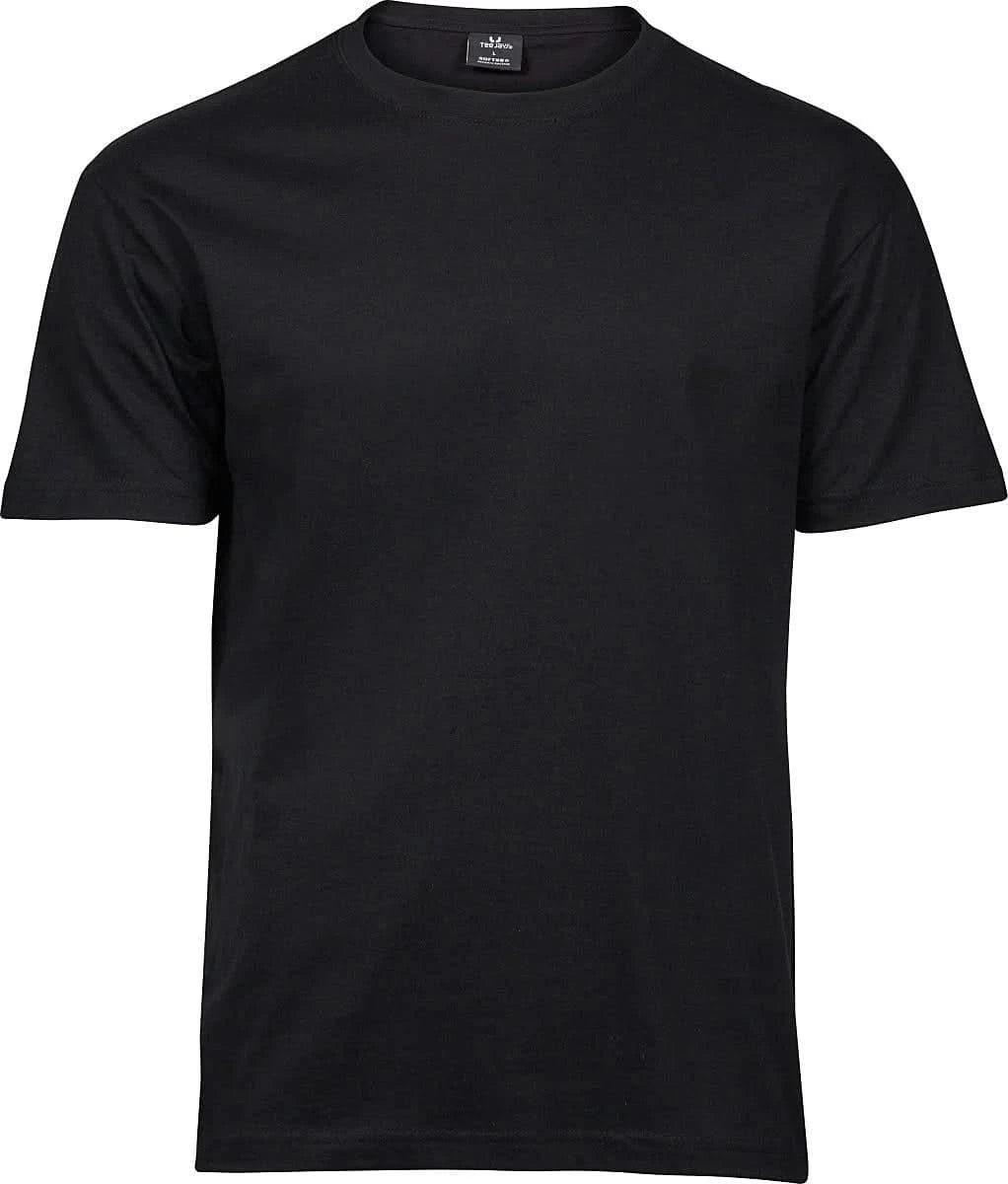 Mens Sof Tee T Shirt TJ8000 - Black - Customisable T-Shirt