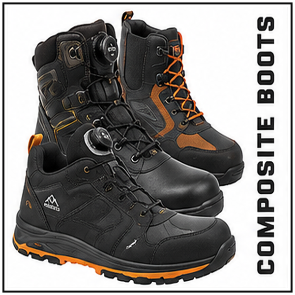 Composite safety boots category tile for Workwear Supermarket